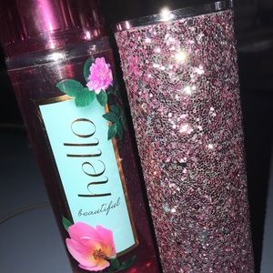 Bath & Body Works perfume and holder